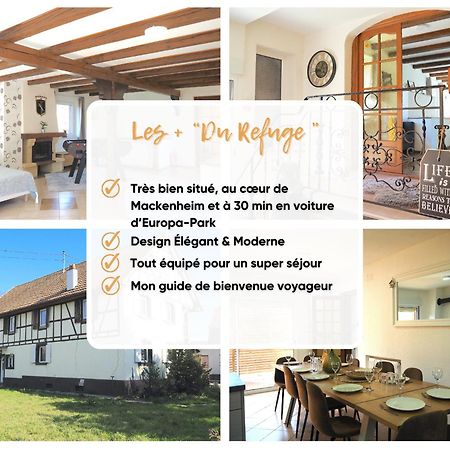 Le Refuge "Domaine Harmonieux" 30 Min Europa-Park Villa Mackenheim Екстериор снимка